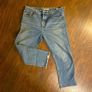 Levi’s wedgie straight jeans